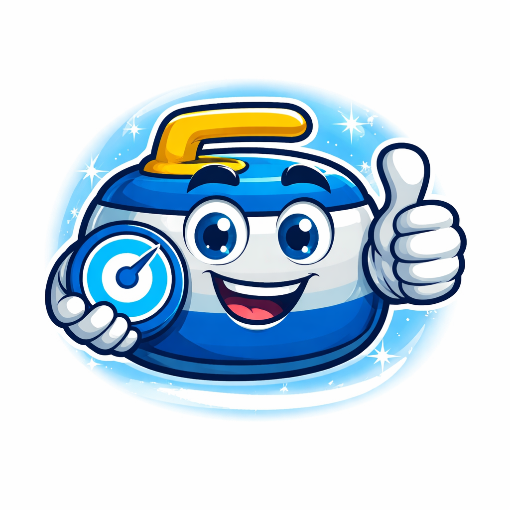 HammerTime Curling mascot